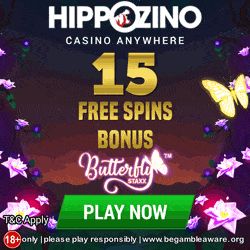 Hippozino Casino Sign Up Bonus Banner